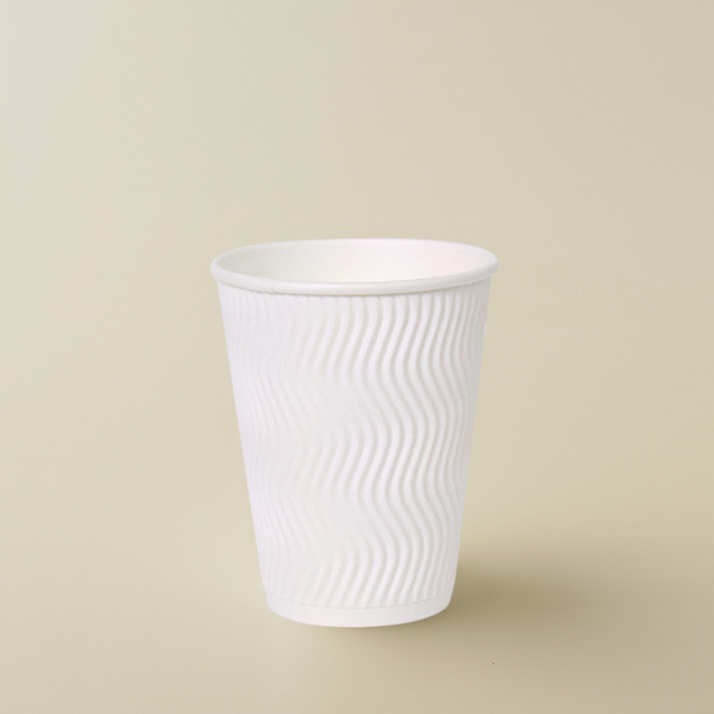3중 단열종이컵 웨이브 300ml 10온스 500개 대표 이미지