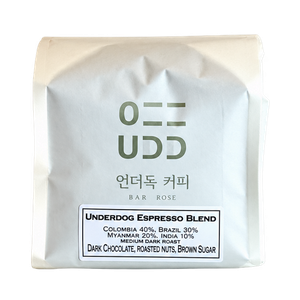 언더독 에스프레소 블렌드 대표 이미지