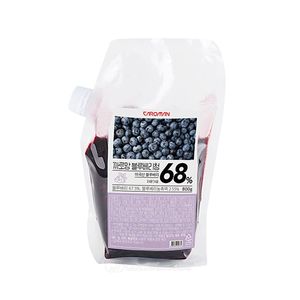 [까로망] 냉동 블루베리청 800g 2개 묶음 대표 이미지