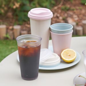 리유저블 친환경 다회용컵 540ml 19온스 에코젠 텀블러 홈카페 대표 이미지