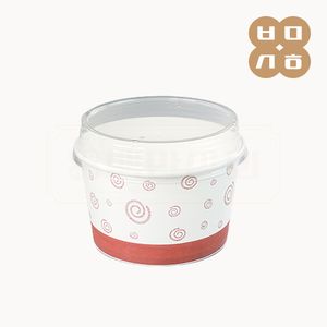 PT 종이용기 초코 750cc 1000개 대표 이미지