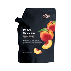 복숭아 청크잼 1kg 대표 이미지