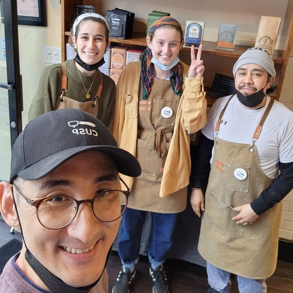 커스프 커피 배경 이미지