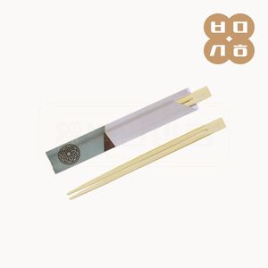 KO 21cm 반포장 일회용 연꽃 대나무 젓가락 (100개x20봉지) 대표 이미지