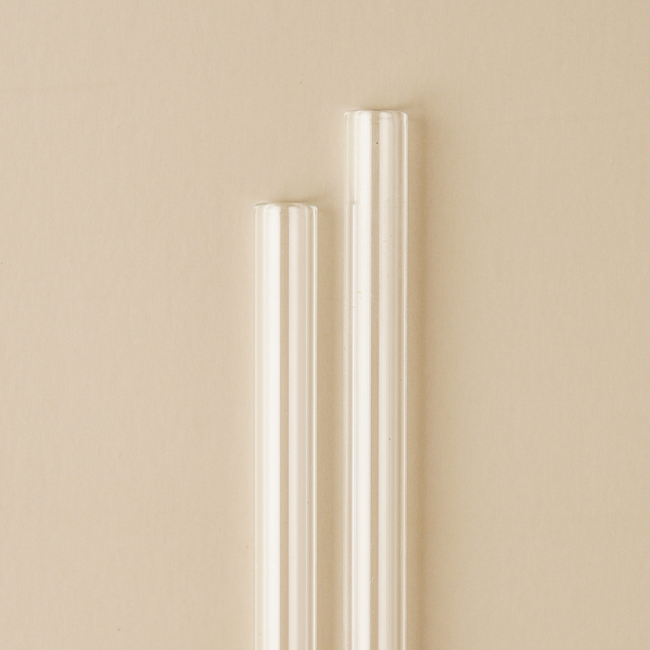 지구사랑 유리빨대 직선 투명 12X250mm _G03T 대표 이미지