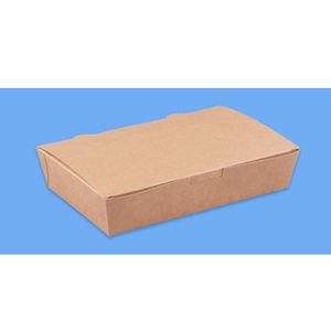 종이도시락 김밥포장 3호 크라프트 400개 CN 대표 이미지