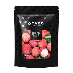 [타코] 핑크 리치 에이드 파우더 1kg 대표 이미지
