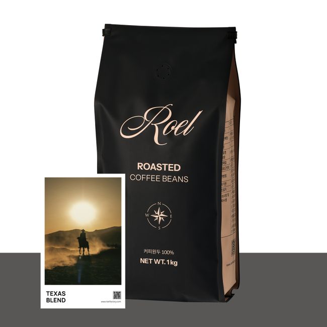 로엘 커피 원두 텍사스 블렌드 1kg 대표 이미지