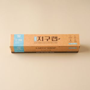 지구랩 생분해 위생랩 컴팩트(20cm) 랩핑 주방 비닐랩 친환경 20cmx30m 대표 이미지