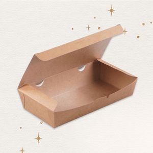 종이도시락 크라프트 2호 400개 CN 대표 이미지