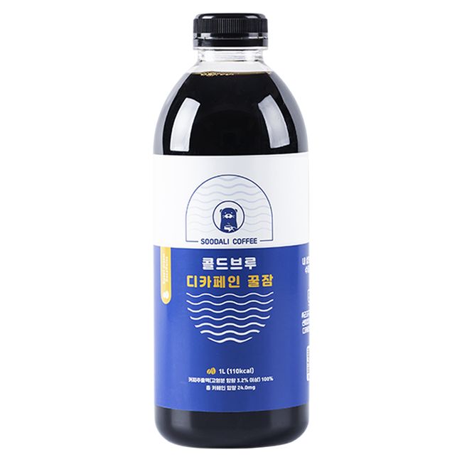 수달리커피 디카페인 꿀잠 블렌드 콜드브루 1000ml 대표 이미지