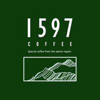 1597커피 로고 이미지