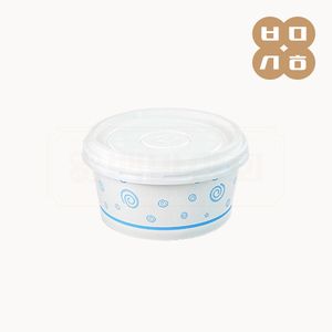 PT 종이용기 블루 520cc 1000개 대표 이미지