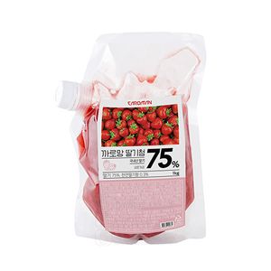 [까로망] 냉동 딸기청 1kg 2개 묶음 대표 이미지